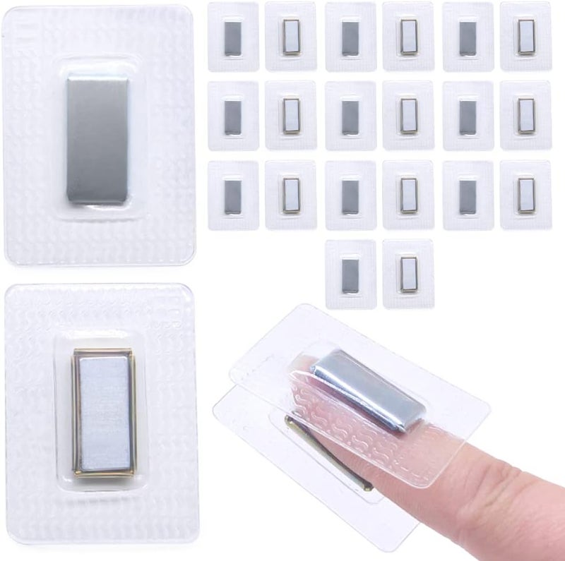SEMINI Hidden Sew Magnetic Snap Invisible Hidden Sew in PVC Hidden Purse Closure for Fastener Handbag Cloth Clasp DIY Craft Sewing Tools - Image 1